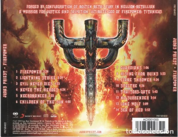 CDs de m&uacute;sica: JUDAS PRIEST (FIREPOWER) - Foto 2
