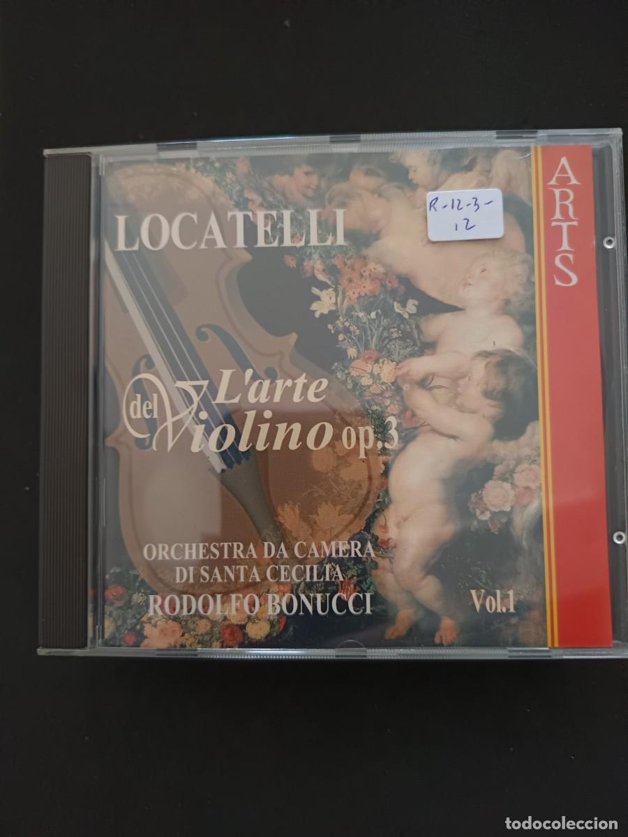 CDs de M&uacute;sica: LOCATELLI. L'ARTE DEL VIOLINO, OP. 3.- VOL. 1. VIOL&Iacute;N: RODOLFO BONUCCI