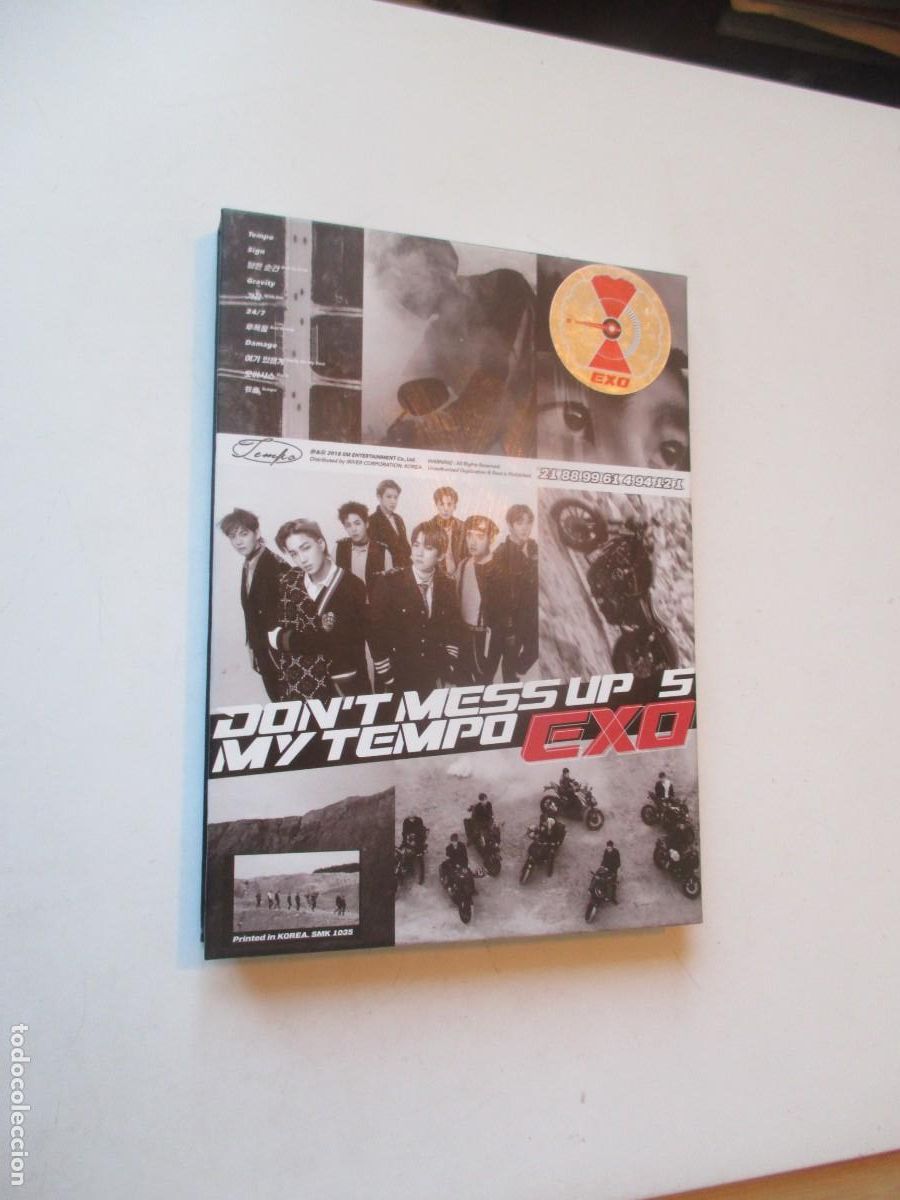 CDs de M&uacute;sica: EXO Don&acute;t mes up 5 my tempo (libro de fotos+CD) W40948