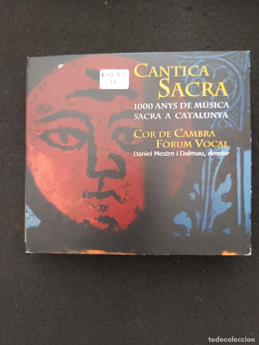 CDs de M&uacute;sica: CANTICA SACRA. 1000 ANYS DE MUSICA SACRA A CATALUNYA. COR DE CAMBRA F&Ograve;RUM VOCAL