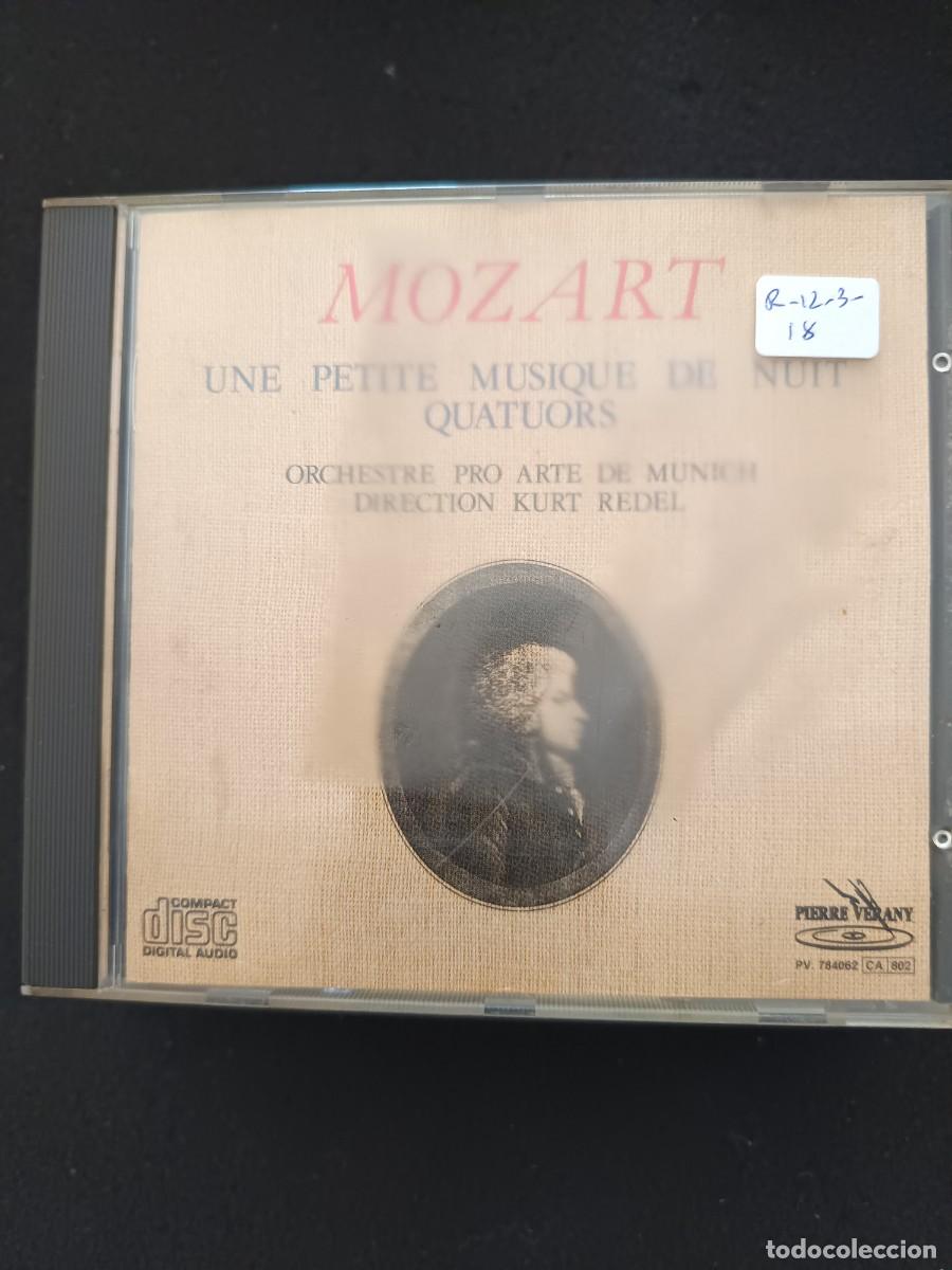 CDs de M&uacute;sica: MOZART. UNE PETITE MUSIQUE DE NUIT / QUATUORS. ORCHESTRE PRO ARTE DE MUNICH. DIR.: KURT REDEL