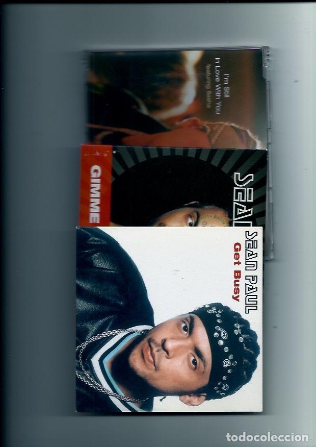 CDs de M&uacute;sica: SEAN PAUL. Get busy. gimme the light. I'm in love with you (3 cd single)