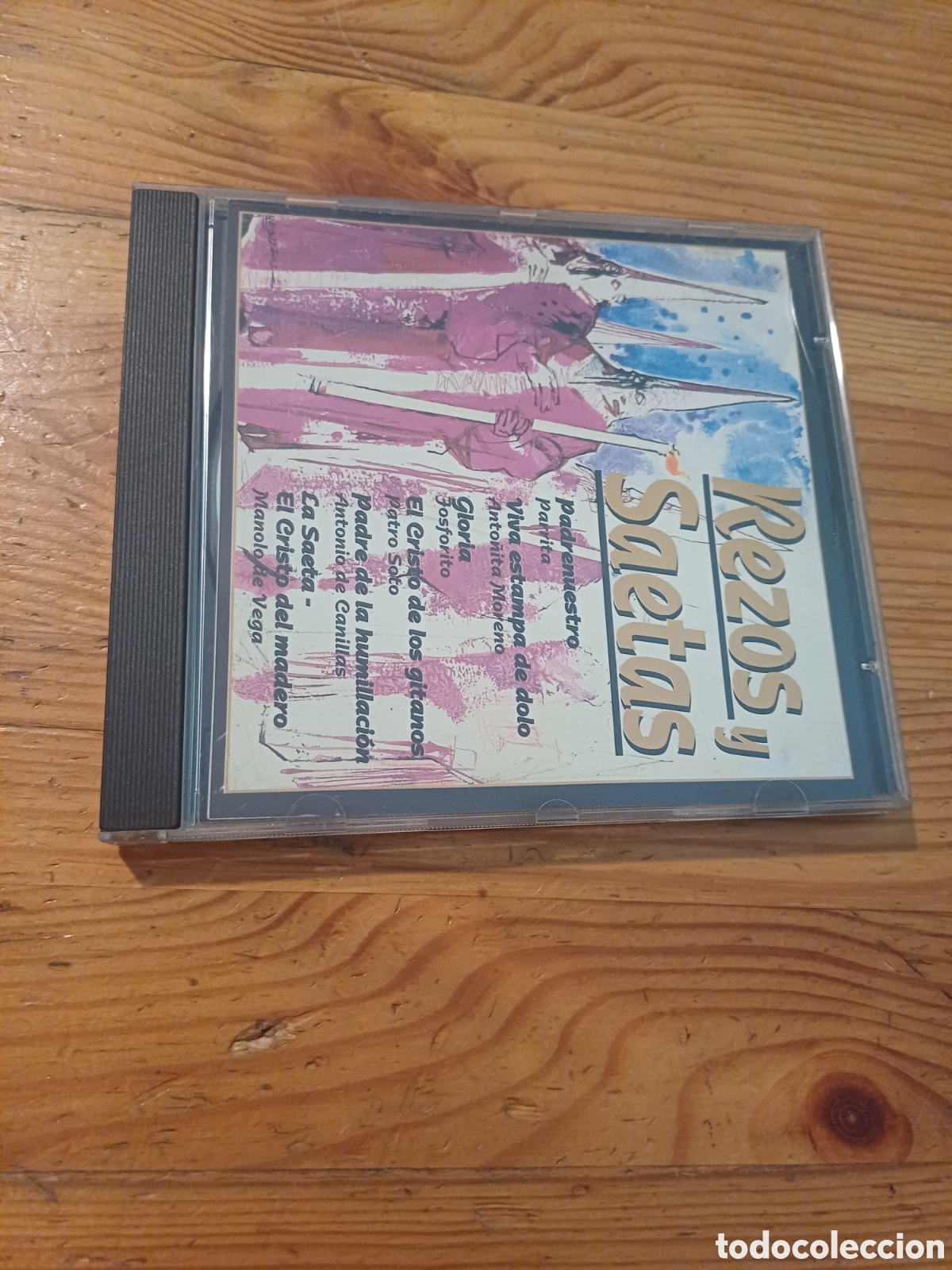 CDs de M&uacute;sica: Rezos y saetas CD Parrita Anto&ntilde;ita Moreno Fosforito Patro Soto Antonio de Canillas Manolo de Vega