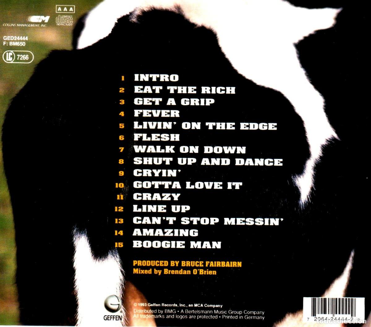 CDs de m&uacute;sica: AEROSMITH. GET A GRIP. CD. - Foto 2