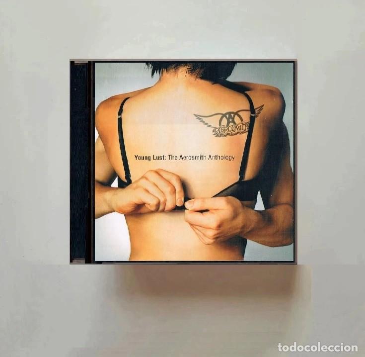 CDs de M&uacute;sica: [DOBLE CD]. AEROSMITH. YOUNG LUST. ANTHOLOGY. RECOPILATORIO.