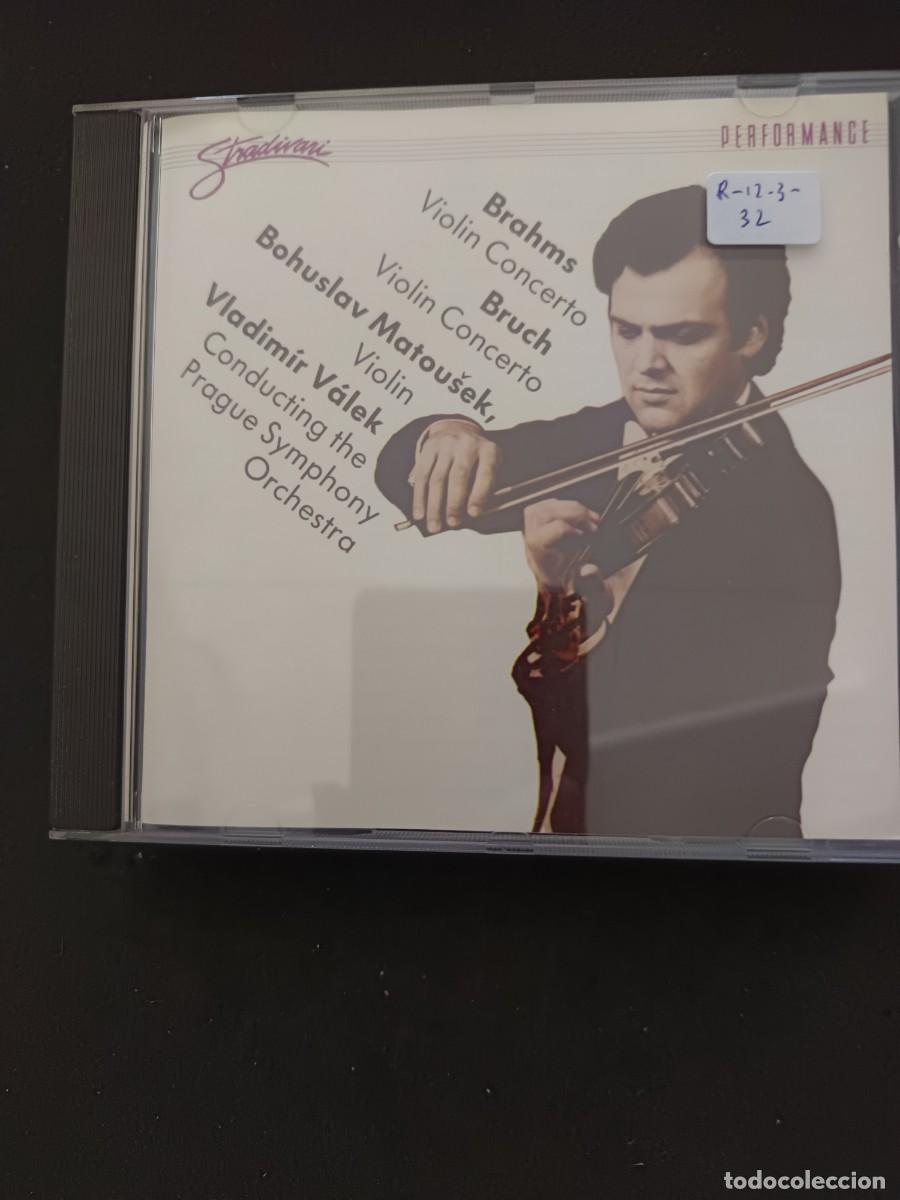 CDs de M&uacute;sica: BRAHMS & BRUCH: VIOLIN CONCERTOS. VIOLIN: BOHUSLAV MATOUSEK. DIR.: VLADIMIR V&Aacute;LEK