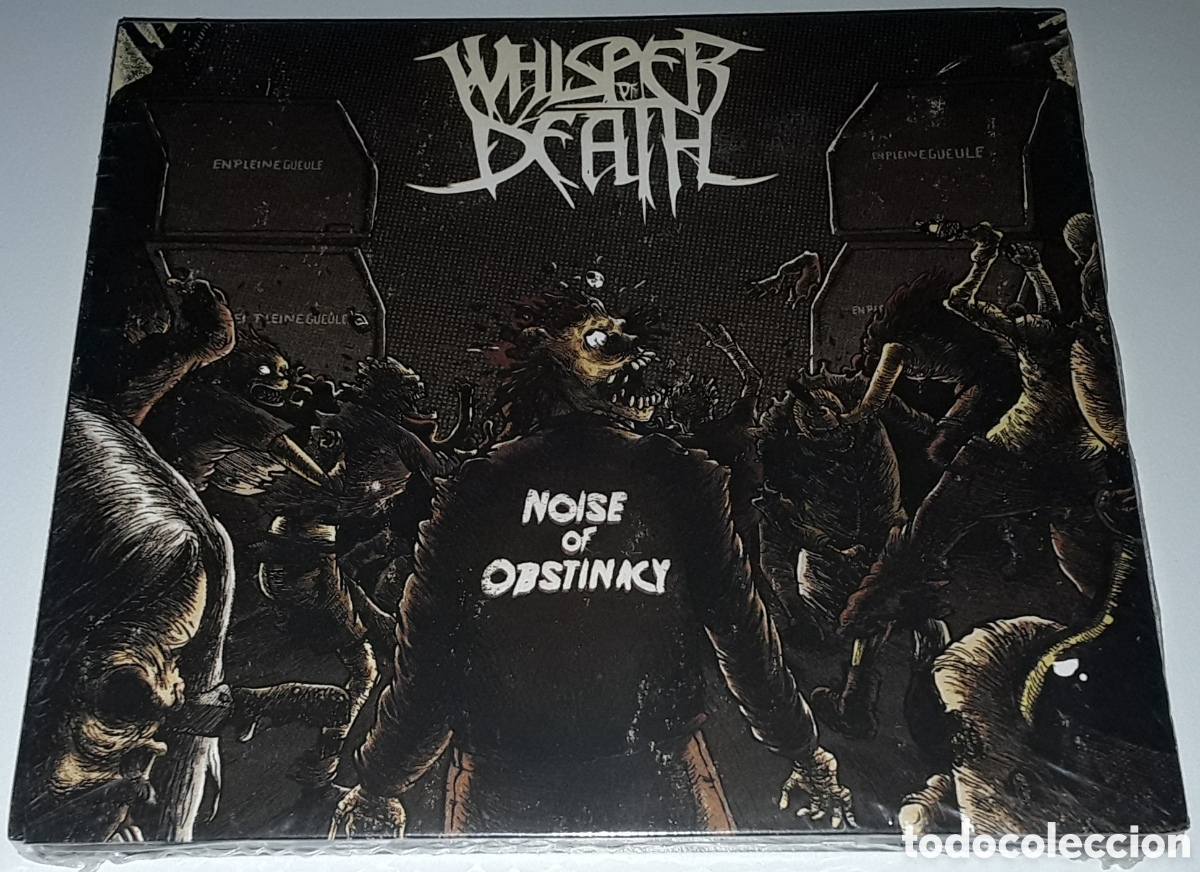 CDs de M&uacute;sica: CD - WISPER OF DEATH - NOISE OF OBSTINKY - DIGIPACK - NUEVO Y PRECINTADO