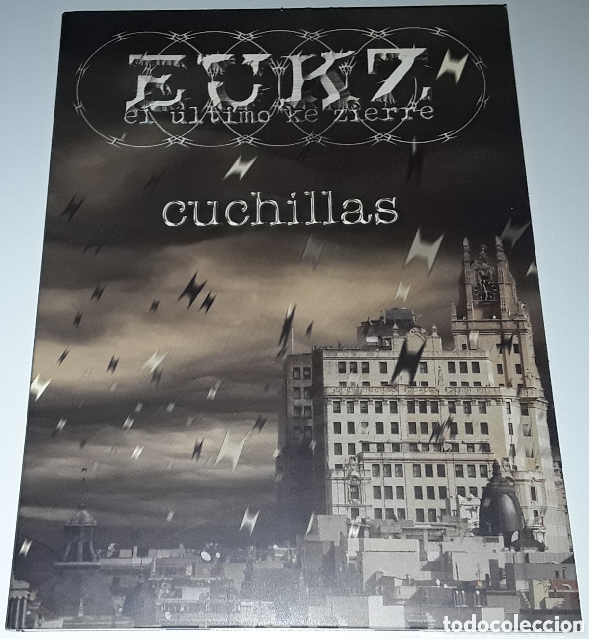 CDs de M&uacute;sica: CD - EL ULTIMO KE ZIERRE - CUCHILLAS - AUTOGRAFIADO - EUKZ
