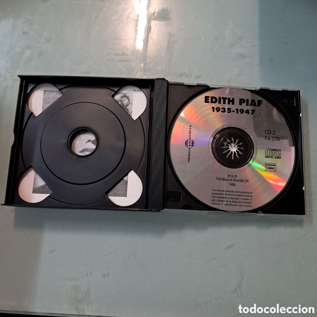 CDs de m&uacute;sica: Edith Piaf, C&oacute;mics disc, 2 CD 1935-1967 - Foto 3