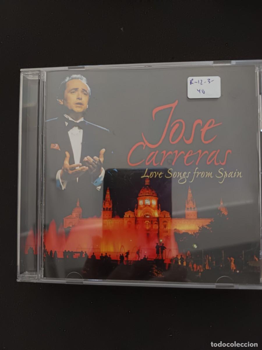CDs de M&uacute;sica: JOS&Eacute; CARRERAS. LOVE SONGS FROM SPAIN
