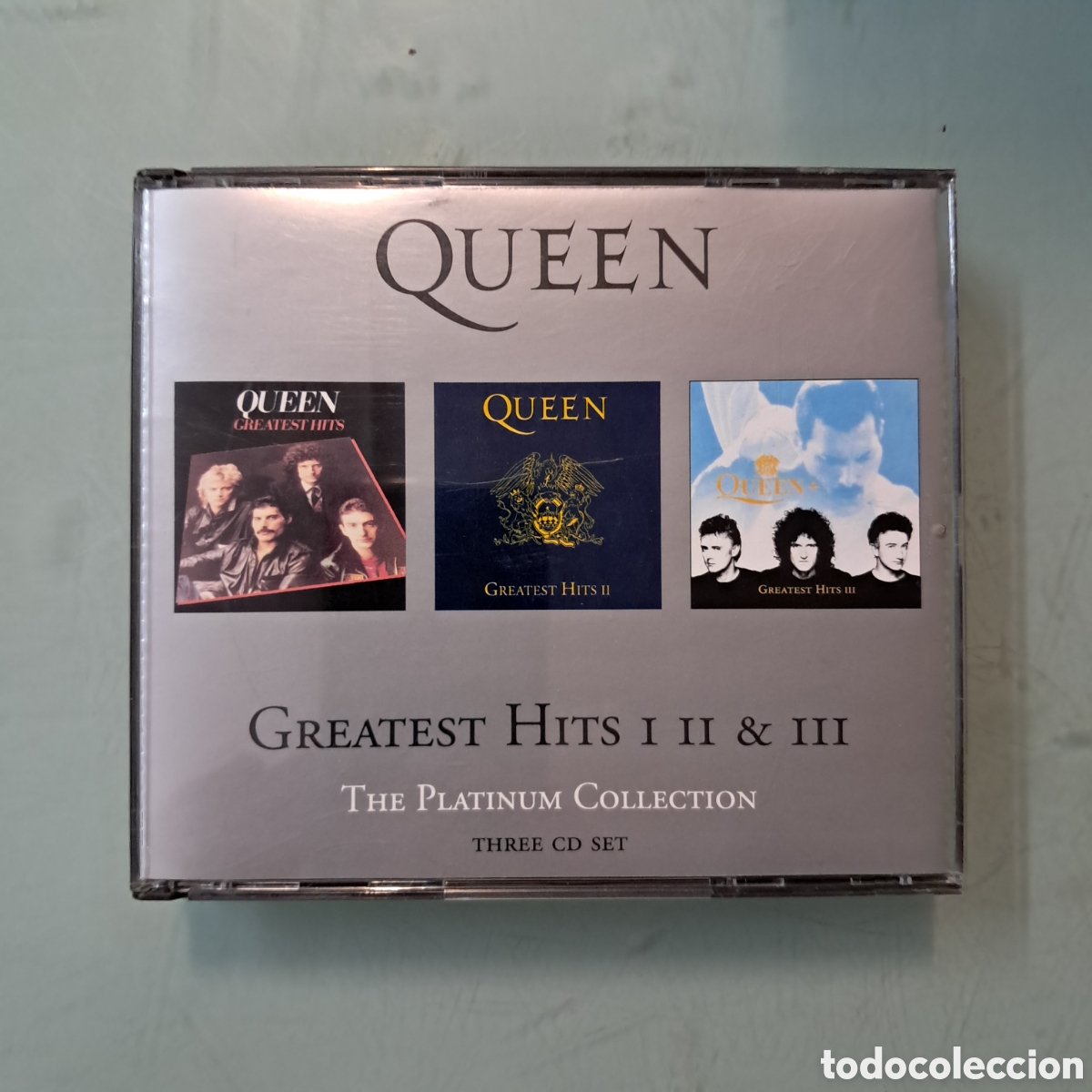CDs de M&uacute;sica: Queen, Greatest Hits I,II, III, Compact disc, 3CD