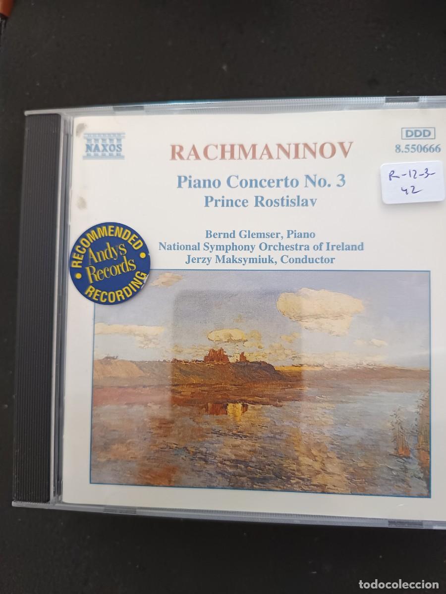 CDs de M&uacute;sica: RACHMANINOV: PIANO CONCERTO N&ordm; 3 / PRINCE ROSTISLAV.- DIR.: JERZY MAKSYMIUK