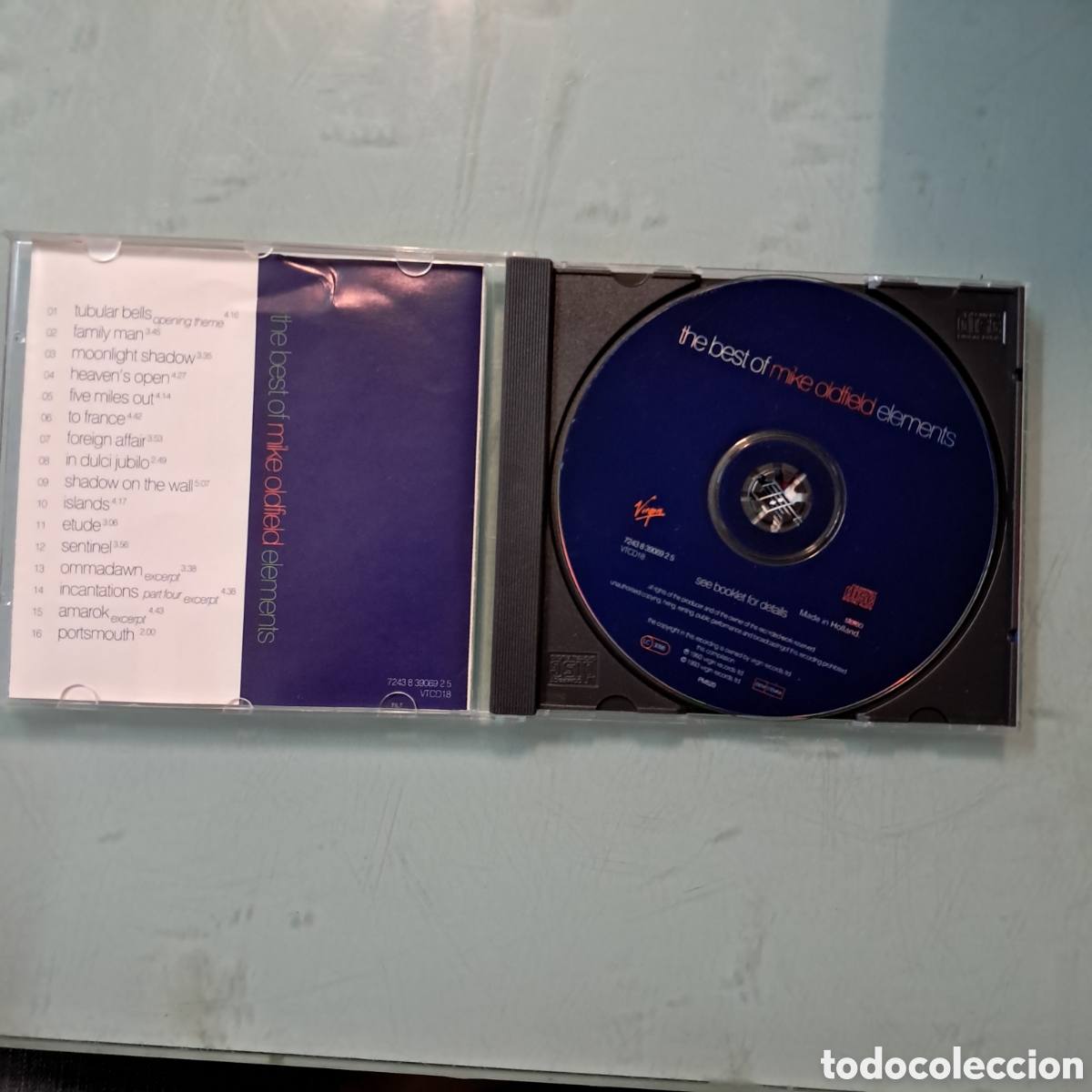 CDs de m&uacute;sica: Mike Oldfield, Elements,Compact disc, Cd - Foto 2