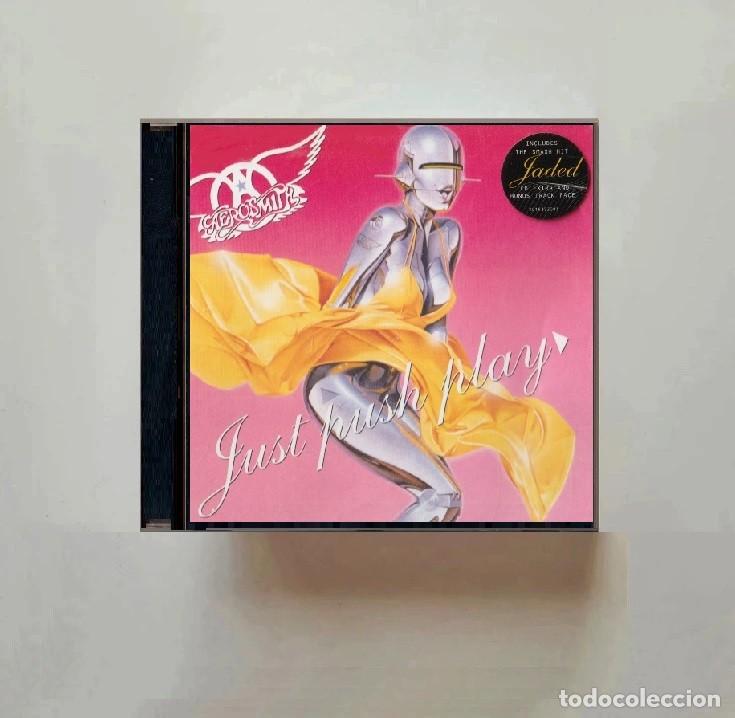 CDs de m&uacute;sica: AEROSMITH. JUST PUSH PLAY. CD. - Foto 1