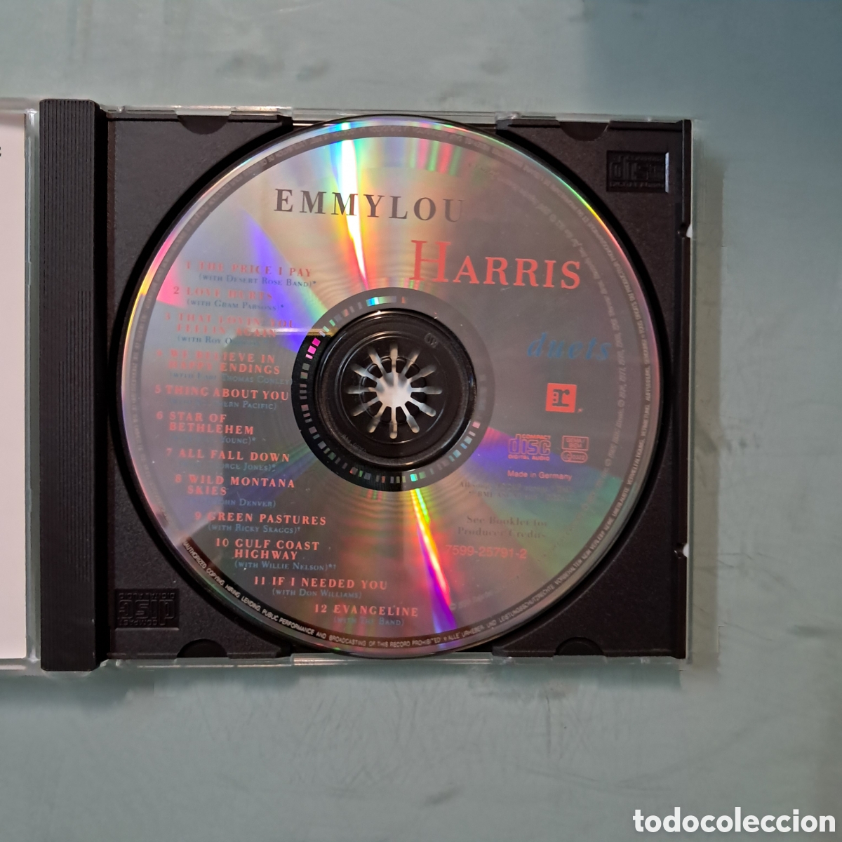 CDs de m&uacute;sica: Emmylou Harris,Duets,Compact disc,Cd - Foto 2