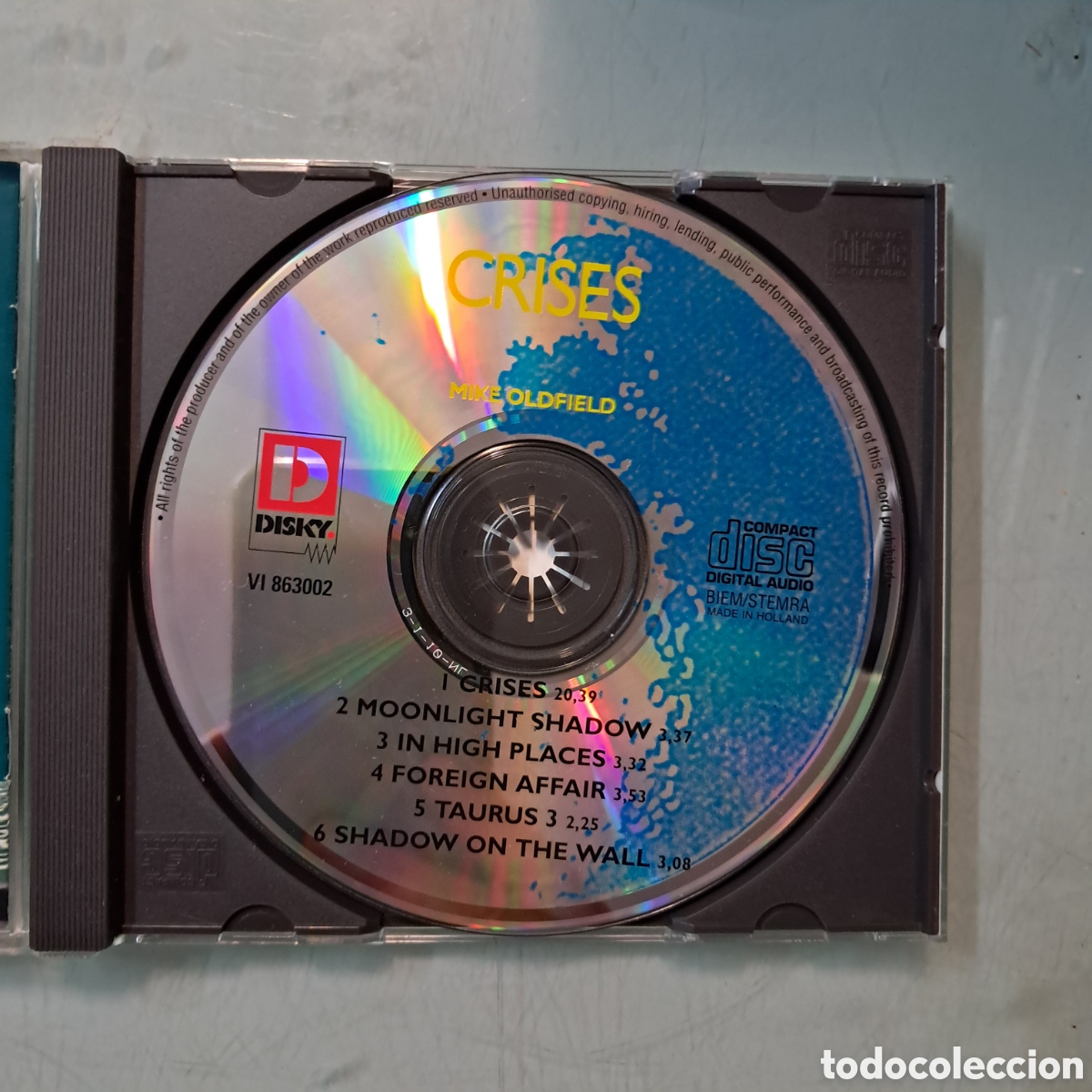 CDs de m&uacute;sica: Mike Oldfield, Crises, Compact disc, Cd - Foto 2