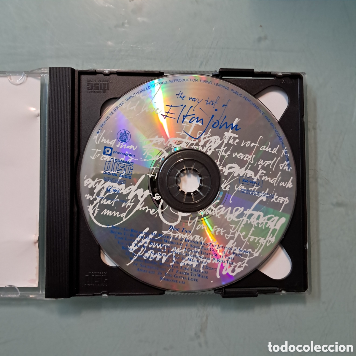 CDs de m&uacute;sica: Elton John, The very best, 2 cd, Compact disc - Foto 3