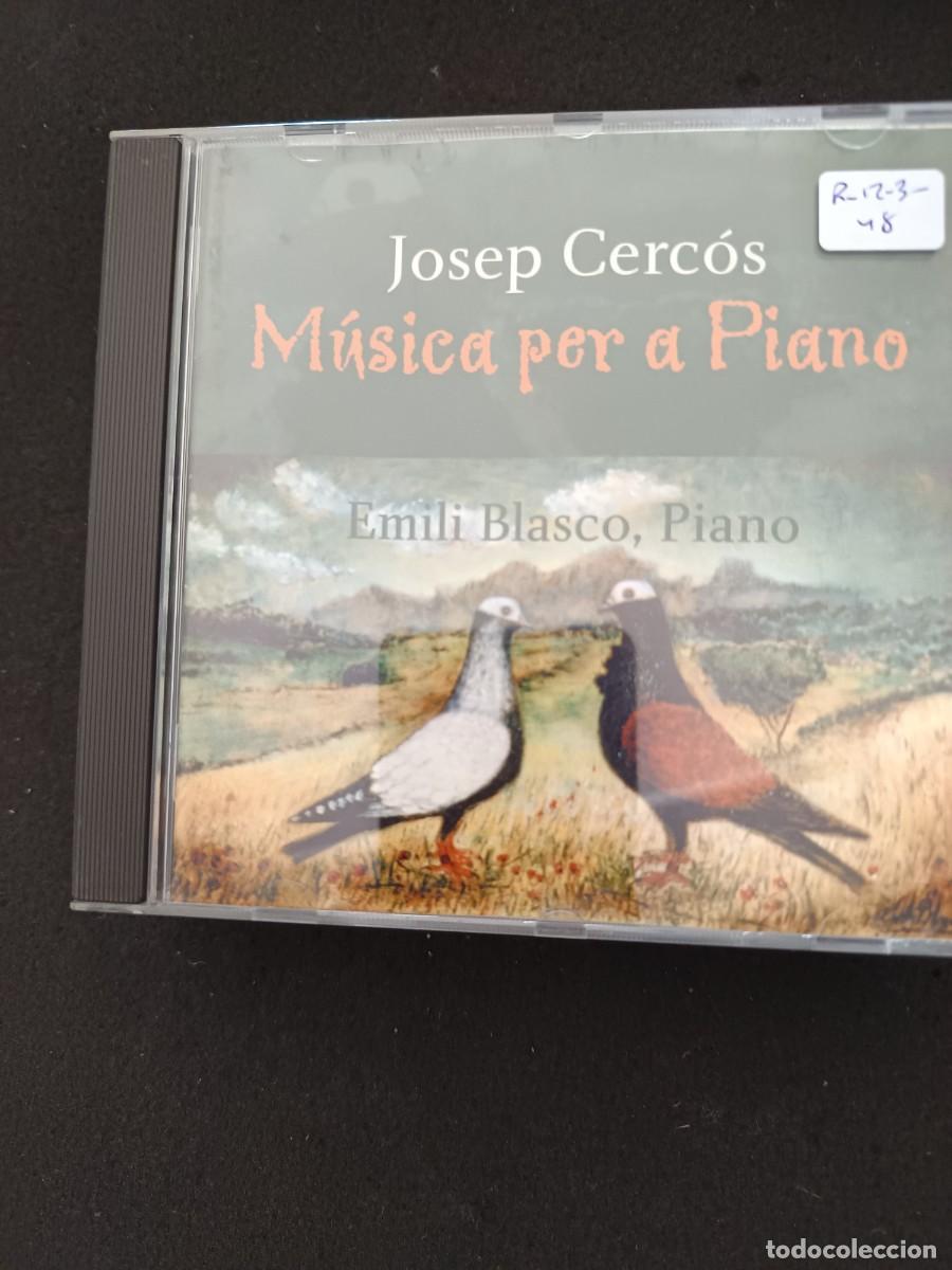CDs de M&uacute;sica: JOSEP CERC&Oacute;S. M&Uacute;SICA PER A PIANO. PIANO: EMILI BLASCO