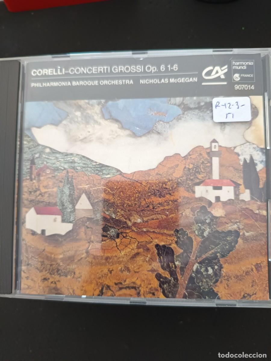 CDs de M&uacute;sica: CORELLI. CONCERTI GROSSI, OP. 6 N&ordm;S 1-6.- DIR.: NICHOLAS McGEGAN