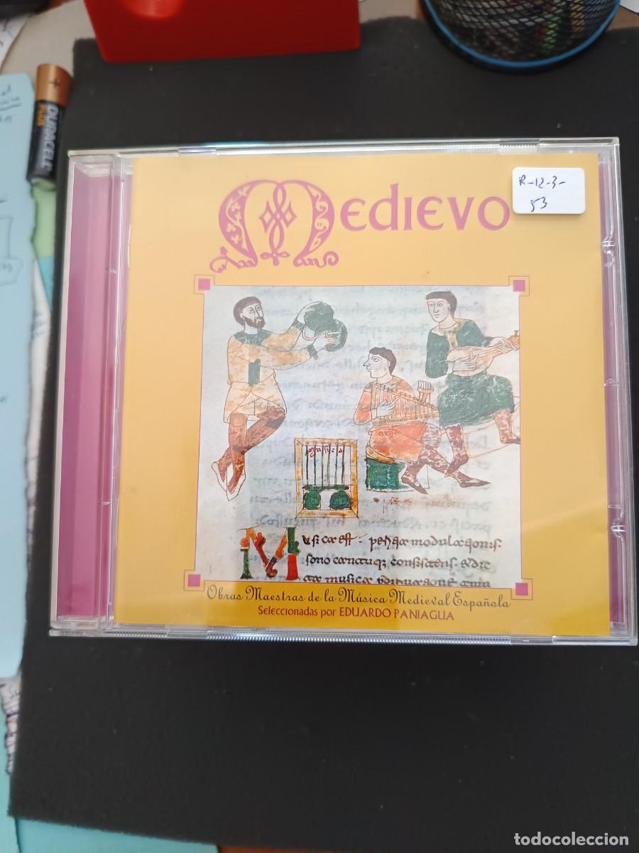 CDs de M&uacute;sica: MEDIEVO. OBRAS MAESTRAS DE LA M&Uacute;SICA MEDIEVAL ESPA&Ntilde;OLA, SELECCIONADAS POR EDUARDO PANIAGUA