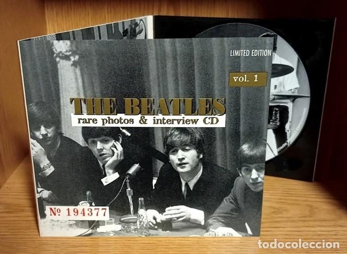 CDs de M&uacute;sica: THE BEATLES. RARE PHOTOS & INTERVIEW [1]. CD. DIGIPACK.
