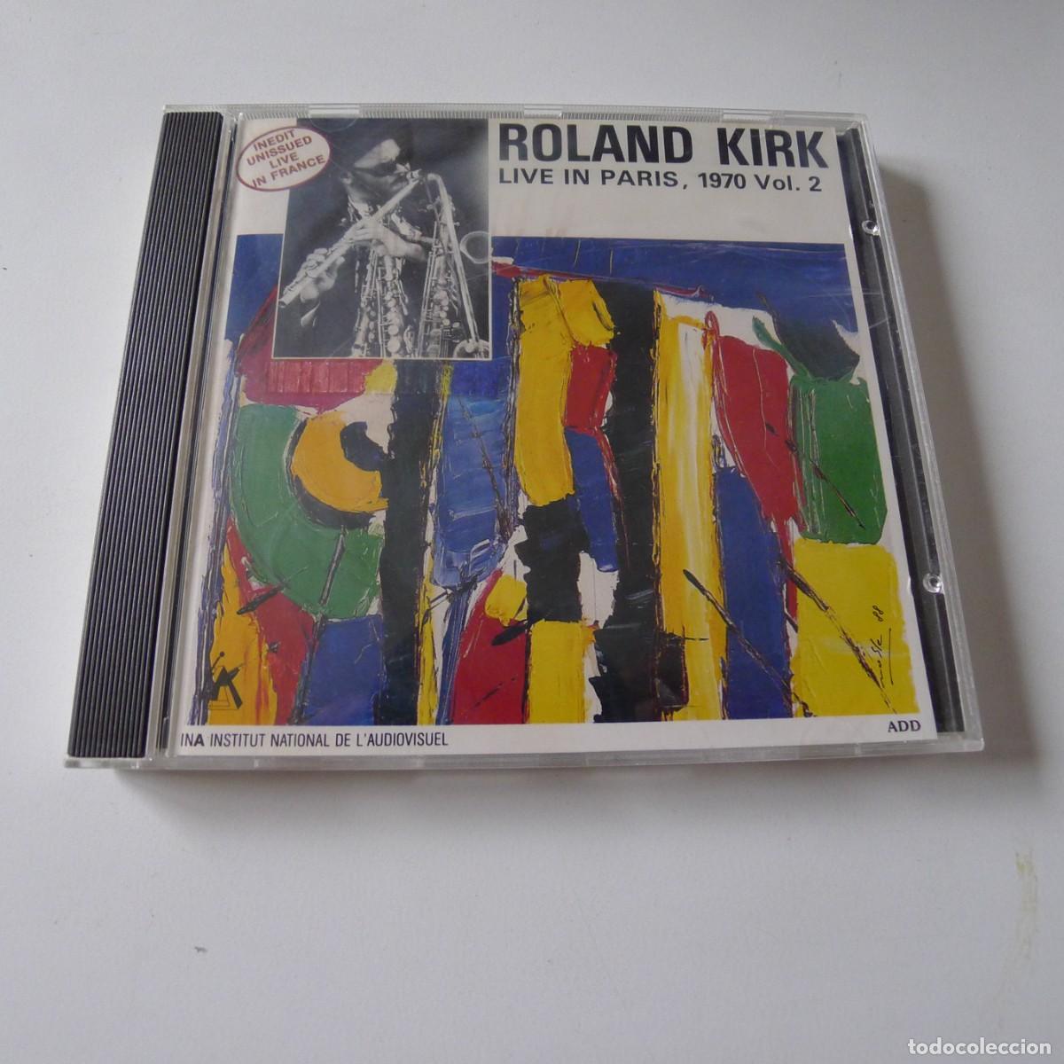 CDs de M&uacute;sica: Roland Kirk &ndash; Live In Paris, 1970 Vol. 2 CD
