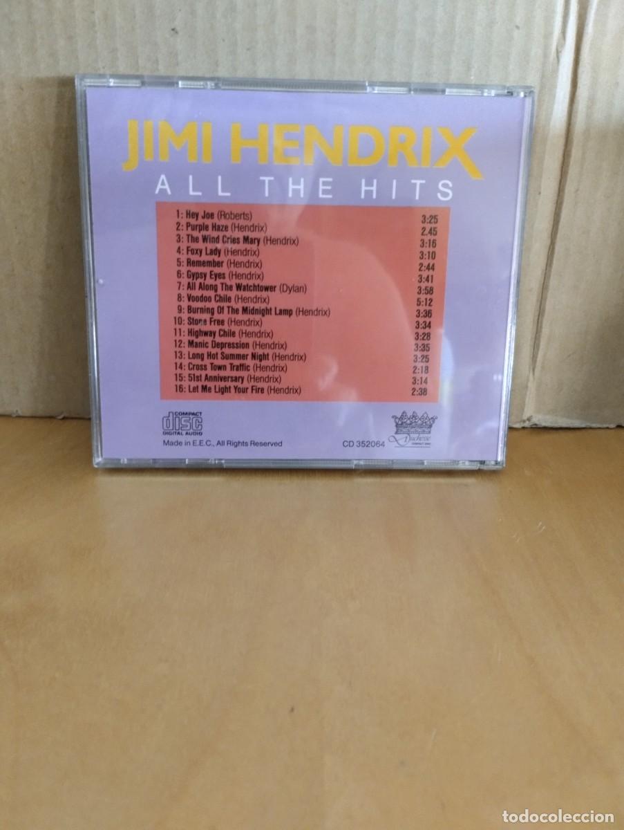 CDs de m&uacute;sica: JIMI HENDRIX ---- ALL THE HITS - Foto 2