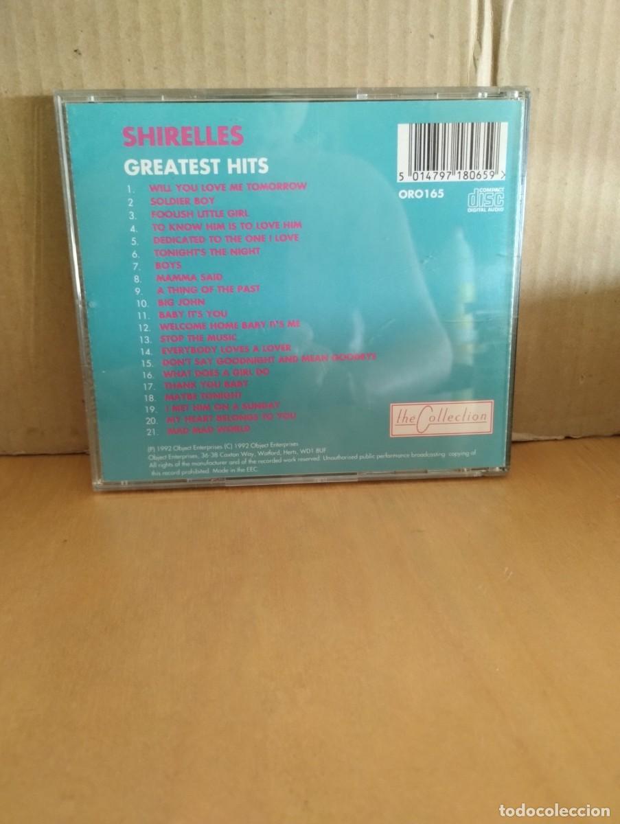 CDs de m&uacute;sica: THE SHIRELLES ----- GREATEST HITS - Foto 2