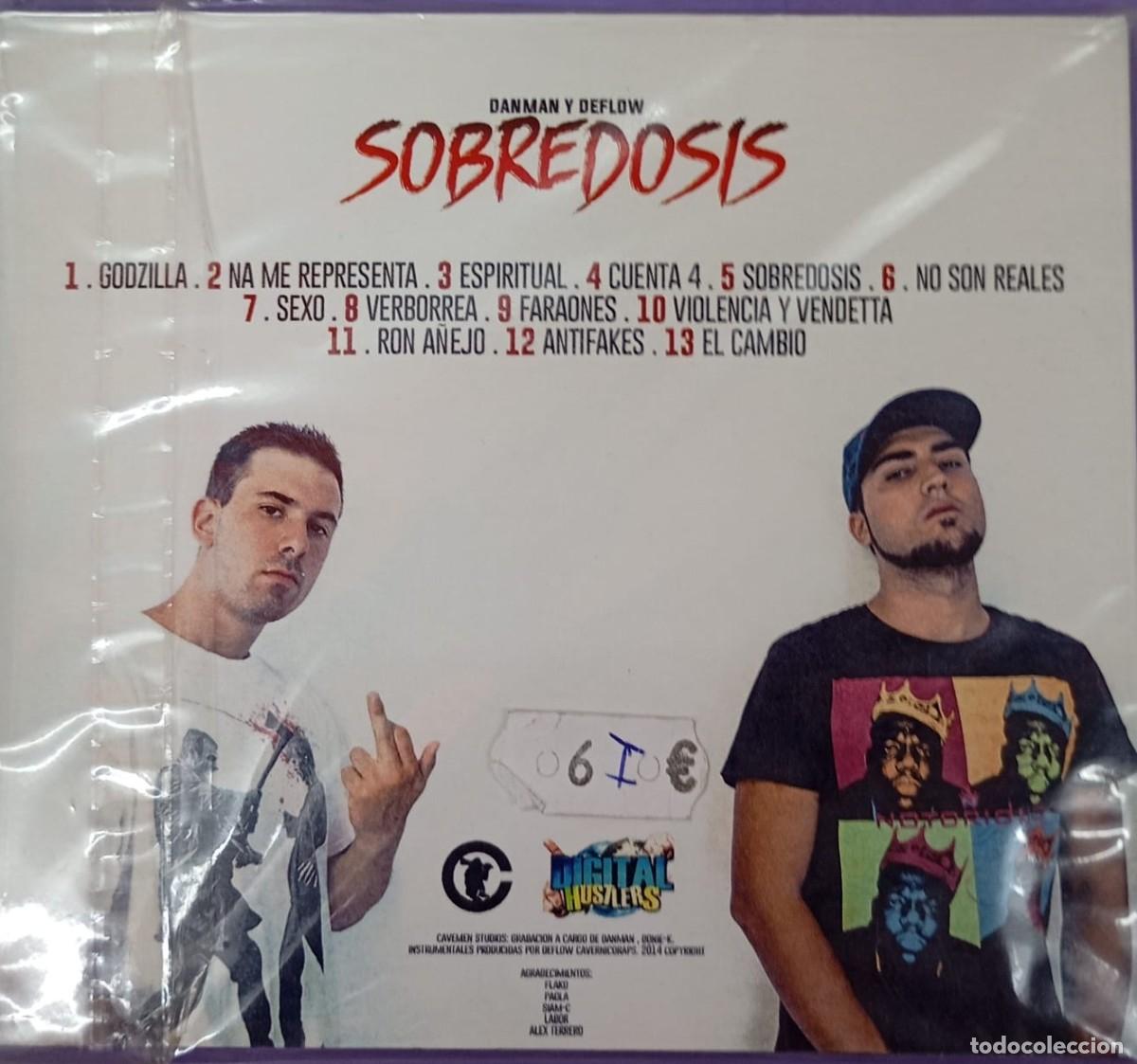 CDs de m&uacute;sica: SOBREDOSIS - DANMAN Y DEFLOW - Foto 2