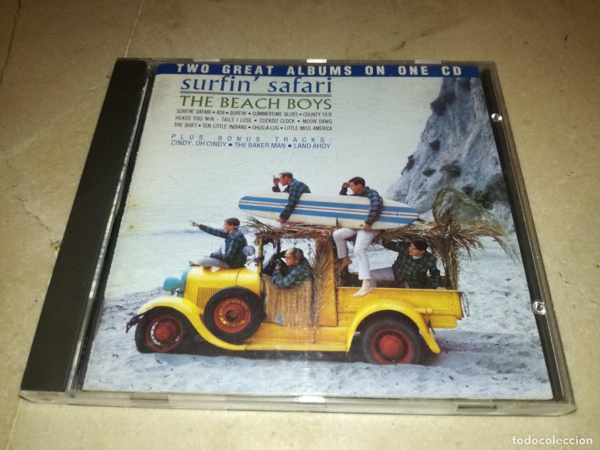 CDs de M&uacute;sica: THE BEACH BOYS-SURFIN&acute; SAFARI & SURFIN&acute; USA-2 DISCOS EN 1 CD