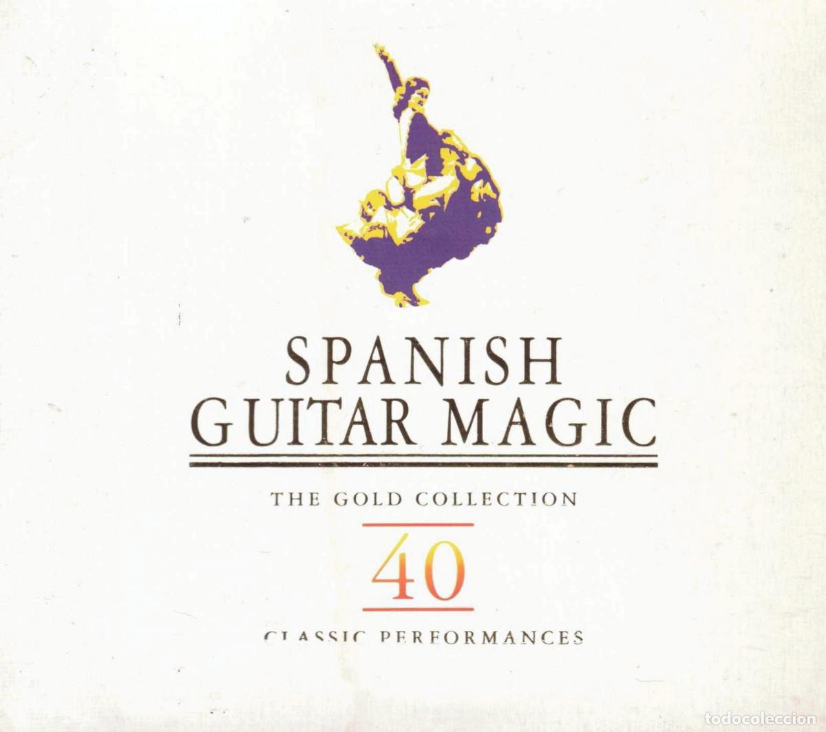 CDs de M&uacute;sica: DOBLE CD - SPANISH GUITAR MAGIC - THE GOLD COLLECTION - 40 CLASSIC PERFORMANCES