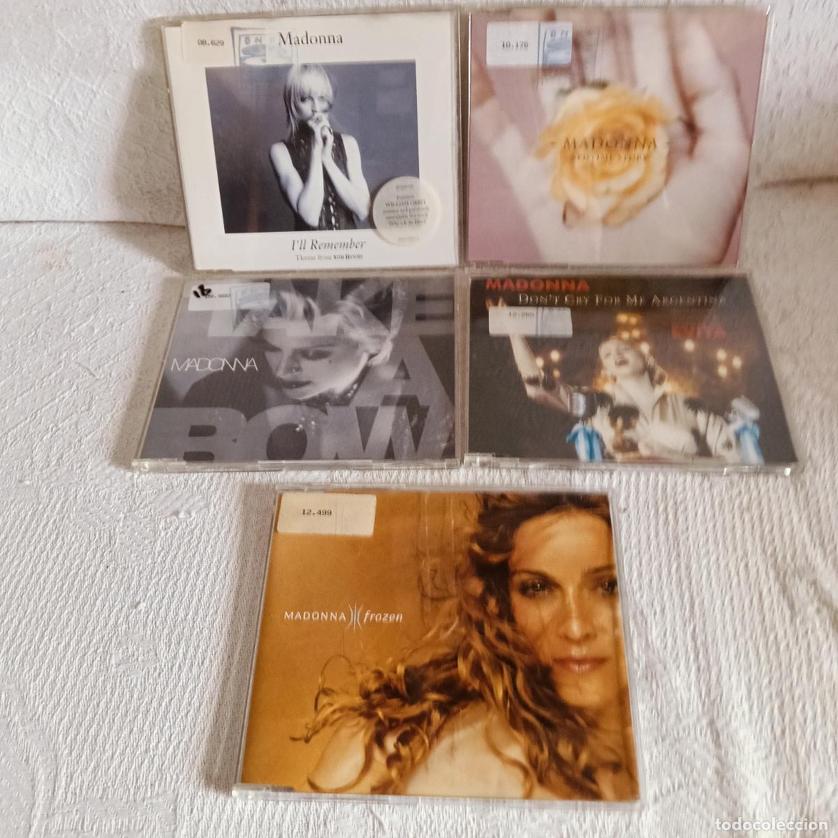 CDs de M&uacute;sica: MADONNA Lote 5 Cds Singles Excelente Estado.Ver titulos y dem&aacute;s informaci&oacute;n en fotos.Pedido m&iacute;nimo 9