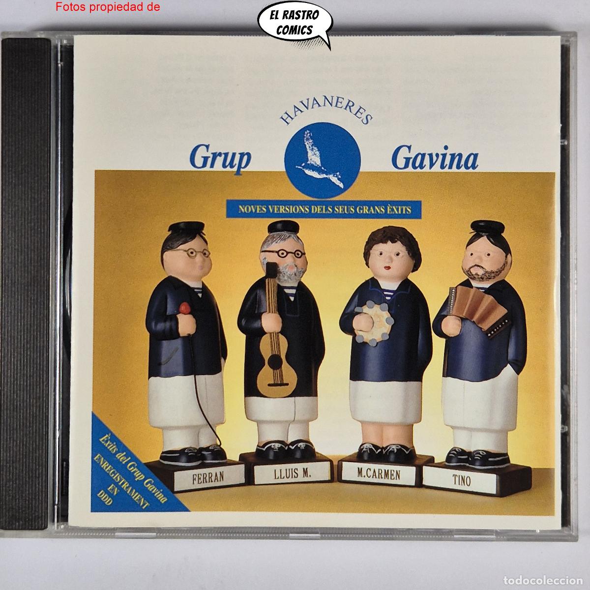 CDs de M&uacute;sica: Grup Gavina, Havaneres, Noves versions dels seus grans &egrave;xits, Catal&agrave; CD Digimusic 1997 excelente est