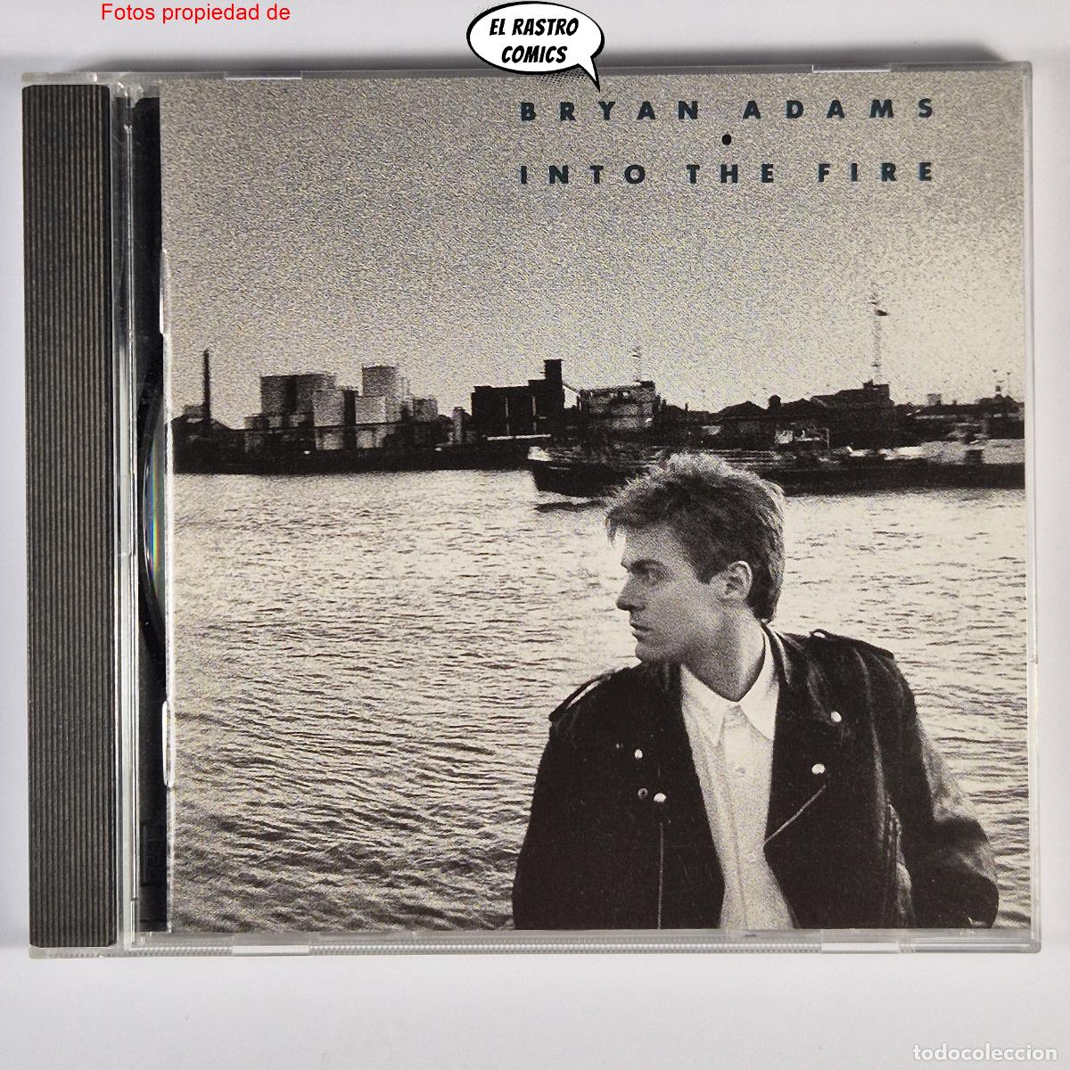 CDs de M&uacute;sica: Bryan Adams, Into the fire, CD A&M Records 1987, muy buen estado