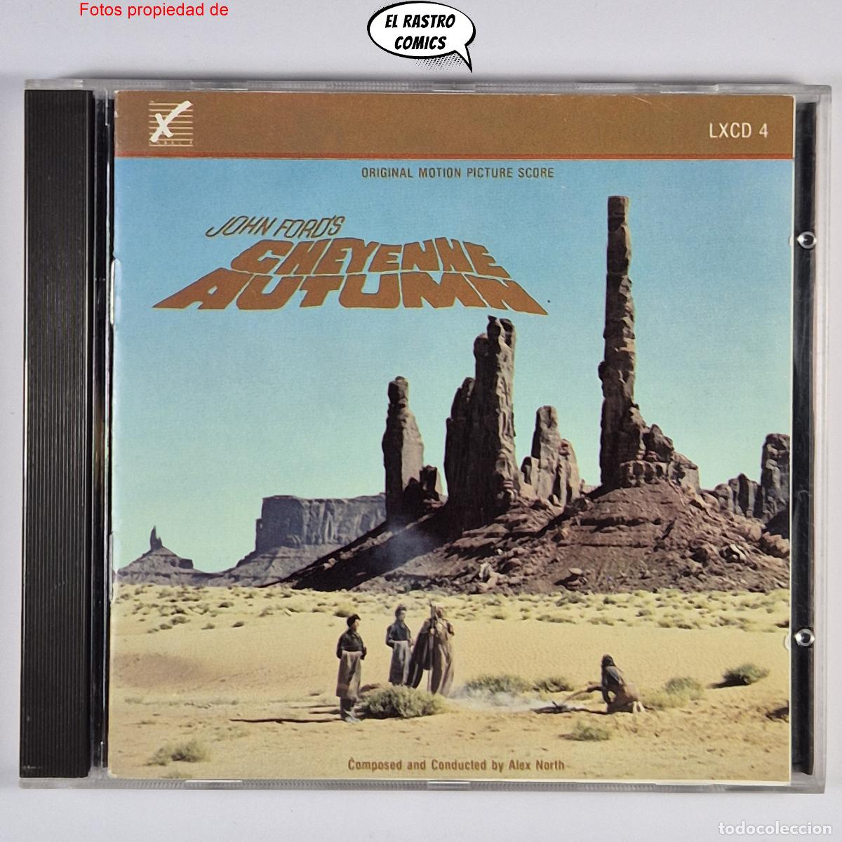 CDs de M&uacute;sica: Cheyenne Autumn, El Gran Combate, Alex North, CD Label X 1987, BSO B S O, excelente estado