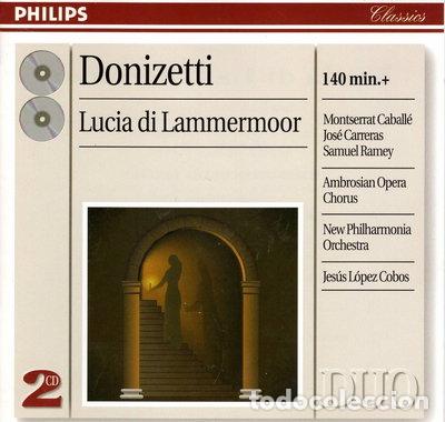 CDs de M&uacute;sica: Donizetti: Lucia di Lammermoor- 0028944655124