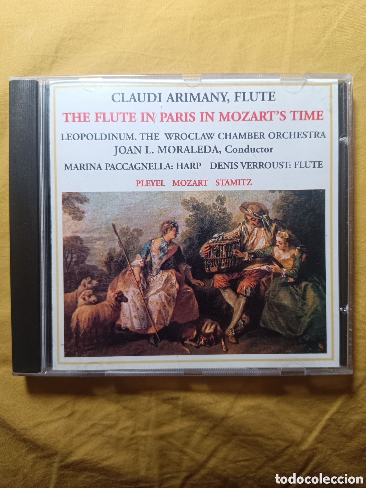 CDs de M&uacute;sica: Claudi Arimany, Flute / The flute in Paris in Mozart's time