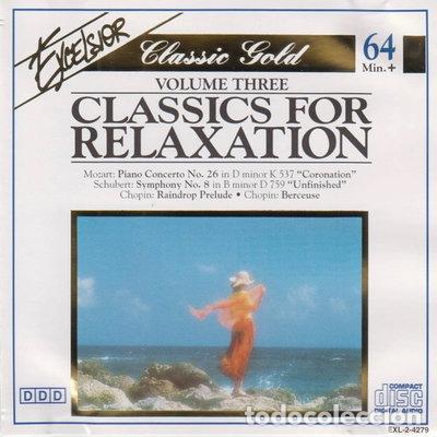 CDs de M&uacute;sica: Classics for Relaxation Volume 3- 0056775427924
