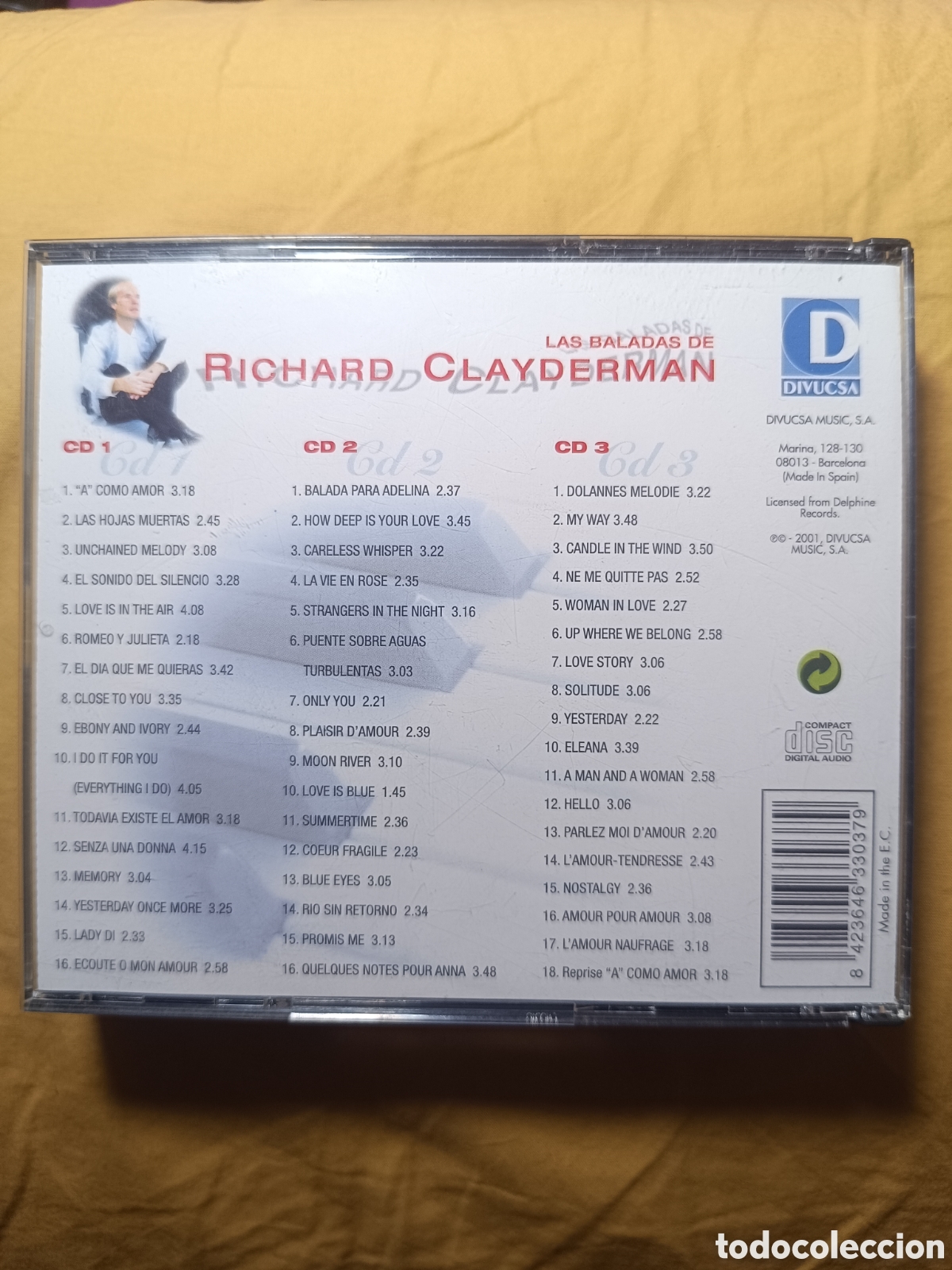 CDs de m&uacute;sica: Richard Clayderman Baladas (3CD) - Foto 2