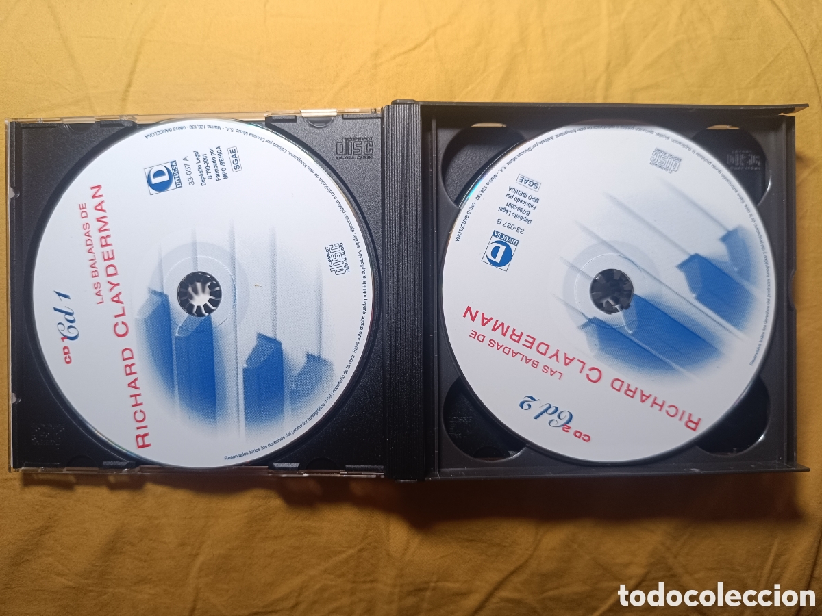 CDs de m&uacute;sica: Richard Clayderman Baladas (3CD) - Foto 3