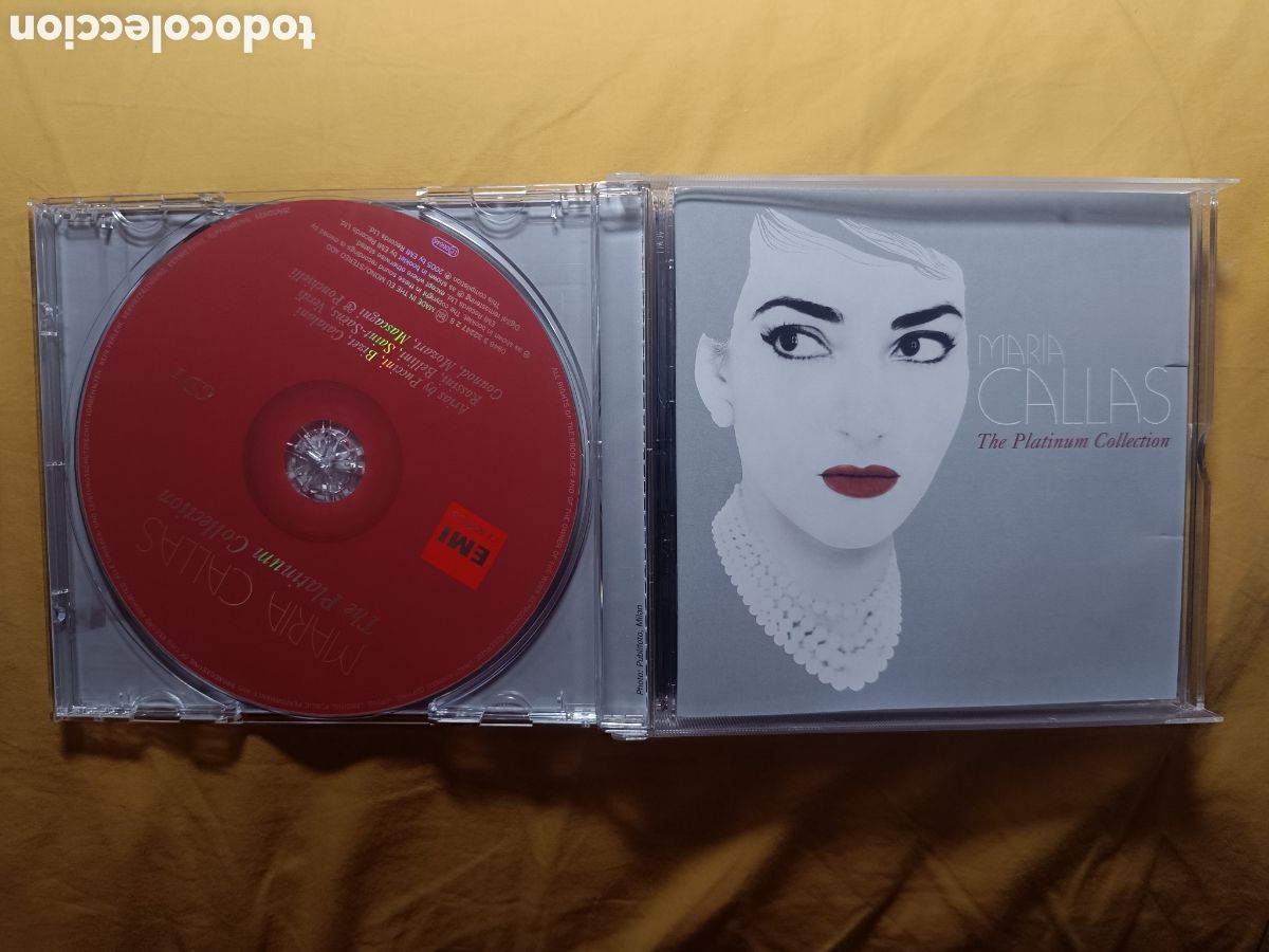 CDs de m&uacute;sica: Mar&iacute;a Callas Platinum Collection (3CD) - Foto 3