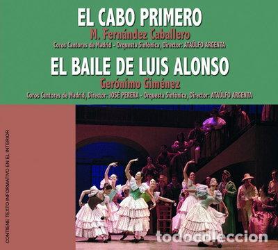 CDs de M&uacute;sica: El Cabo Primero / El baile de Luis Alonso- 8429965004892