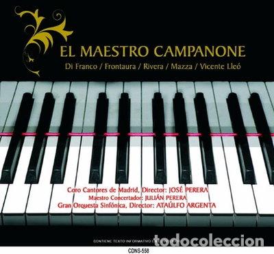CDs de M&uacute;sica: El maestro Campanone- 8429965005585