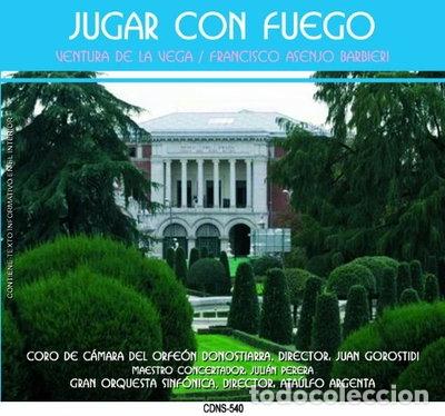 CDs de M&uacute;sica: Jugar con fuego- 8429965005400