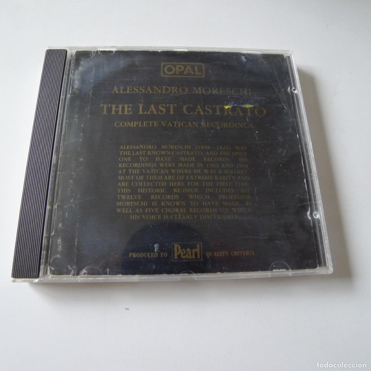 CDs de M&uacute;sica: Alessandro Moreschi &ndash; The Last Castrato CD