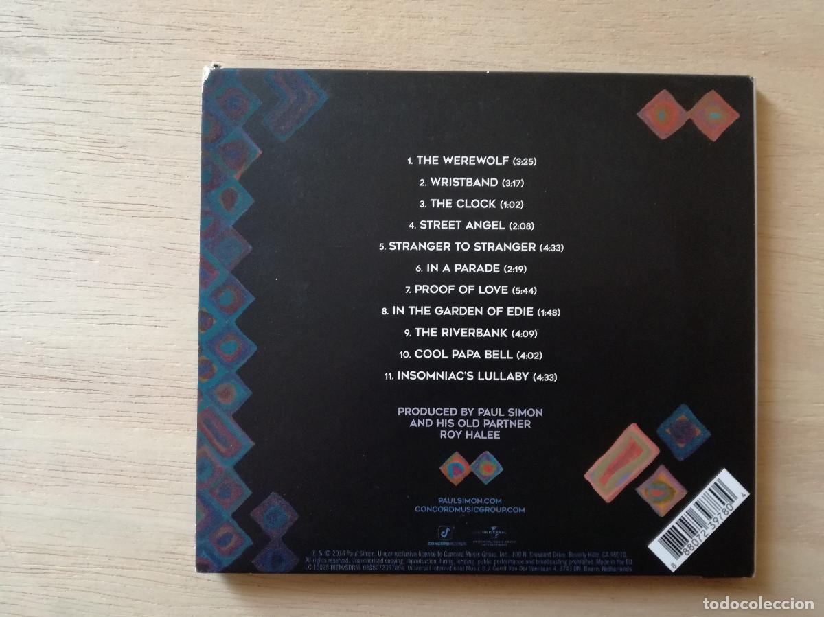 CDs de m&uacute;sica: PAUL SIMON - STRANGER TO STRANGER - COMPLETO - Foto 3