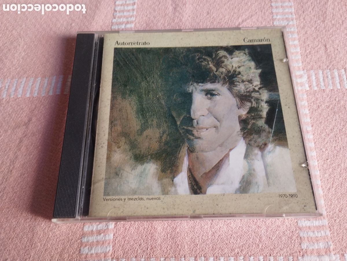 CDs de M&uacute;sica: Autorretrato Camar&oacute;n versiones y mezclas nuevas 1970-1990