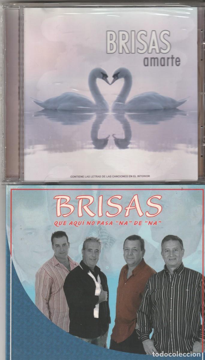 CDs de M&uacute;sica: 2 CDS DE BRISAS-QUE AQUI NO PASA NA DE NA+AMRTE RUMBAS Y SEVILLANAS
