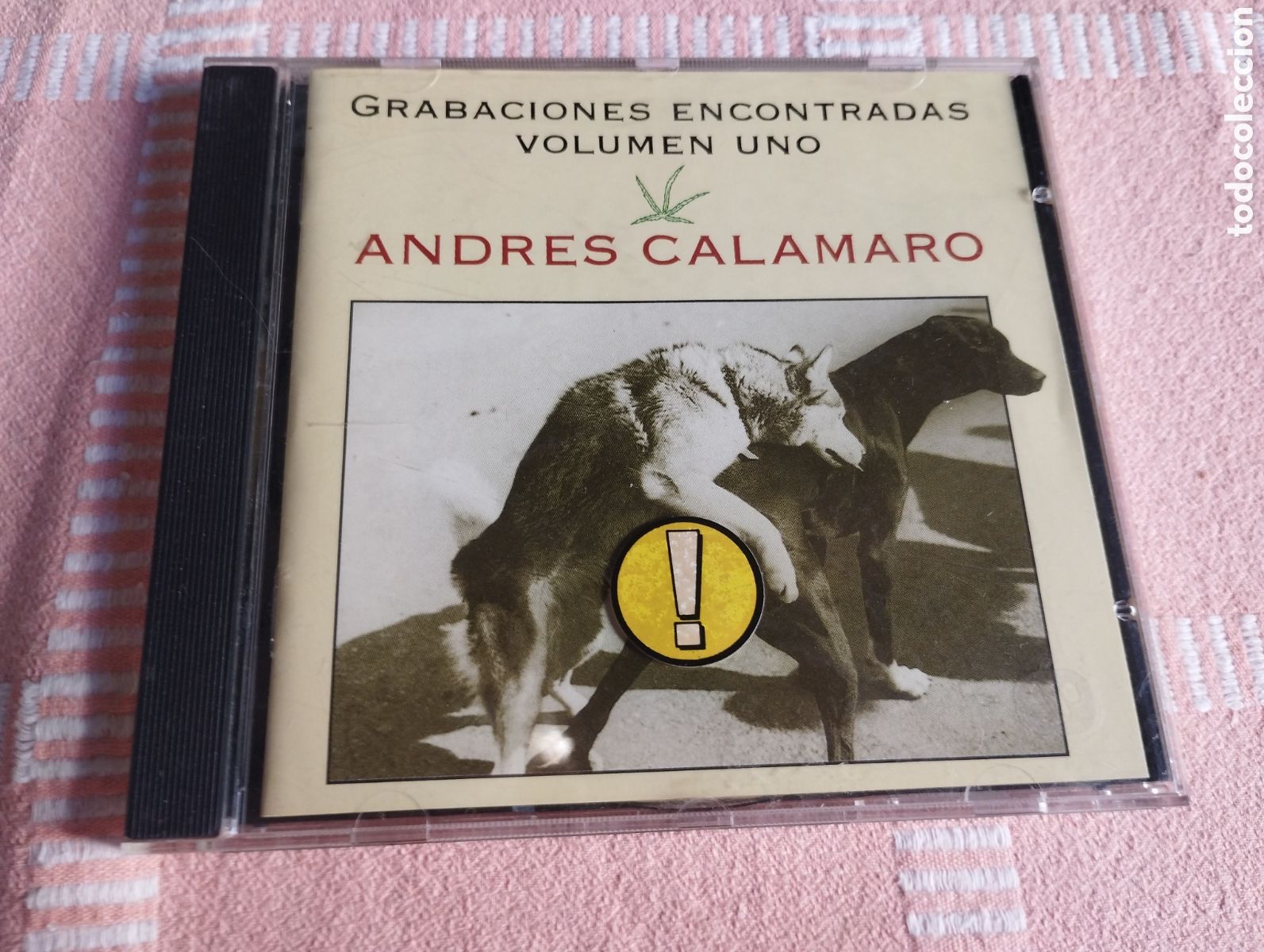 CDs de M&uacute;sica: Andr&eacute;s Calamaro grabaciones encontradas volumen uno