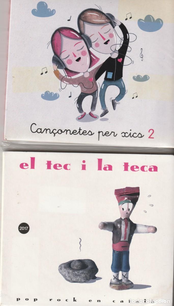 CDs de M&uacute;sica: 2 CDS EN CATALA - Can&ccedil;onetes Per A Xics VL. 2- El Tec I La Teca -CD - 2017-pr&aacute;cticamente nuevo